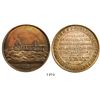 Image 1 : Great Britain, bronze medal made from bronze from the H.M.S. Powerful (1895), in original velvet-lin