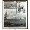 Image 1 : British copperplate engraving "DIVERS EXPLORING THE WRECK OF THE H.M.S. DOTEREL, BLOWN UP IN THE STR