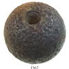 Image 1 : American Revolutionary War-period iron shell for 12-pounder Coehorn mortar, found in Virginia, ca. 1