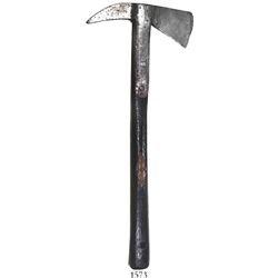 English boarding axe, ca. 1780.