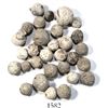 Image 1 : Lot of 30 lead musketballs, some with carvings or marks and holes, Spanish colonial (1500s-1600s).