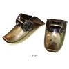 Image 1 : Pair of brass Spanish covered stirrups (estribos), late 1700s to early 1800s.