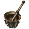 Image 1 : Spanish colonial mortar and pestle, 1600s.