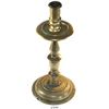 Image 1 : Spanish colonial-period brass candlestick holder, 1600s-1700s.