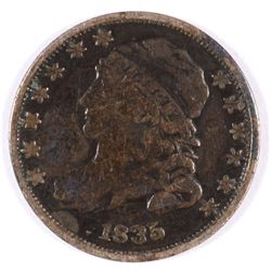 1835 Bust Dime, Fine