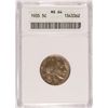 Image 1 : 1935 Buffalo Nickel ANACS MS-64