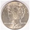 Image 1 : 1934-D PEACE SILVER DOLLAR MS63 WHITE & NICE