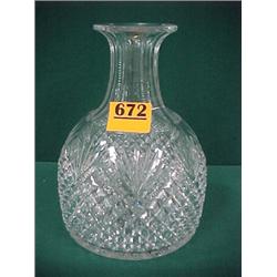 7" Cut Crystal Water Bottle...