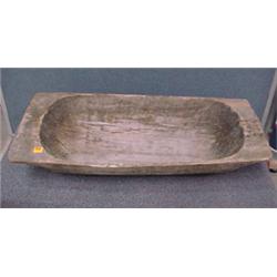 40"L x 19"W Wooden Dough Trough...