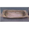 Image 1 : 40"L x 19"W Wooden Dough Trough...