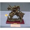 Image 1 : 12 1/2"H x 11"W New Liberty Bronze...
