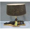 Image 1 : 17"H x 20"W Table Lamp...