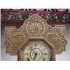 Image 2 : 22"H Gingerbread Mantle Clock...