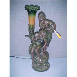 19" Contemporary Figural Lamp...