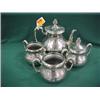 Image 1 : Four Pc. Silver Plated Tea Service...