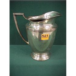 8 1/2" Wm. Rogers Water Pitcher...