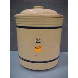 10"H 2 Gal. Crockery Water Filter...