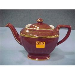 6 1/2"H Hall Teapot...