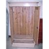 Image 2 : 66"H X 40"W Painted Pine Cupboard...