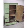 Image 2 : 62"H Painted Pine Cabinet...