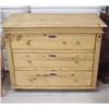 Image 1 : Pine Three Drawer Chest...