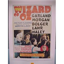 25"x19" "Wizard of Oz" Poster...