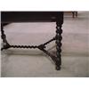 Image 3 : Oak Jacobean Style Dining Table...