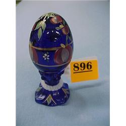 4  Hand Painted Fenton Egg...