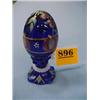 Image 1 : 4" Hand Painted Fenton Egg...