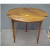 Image 1 : 34"H Cherry Wood Hankerchief Table...