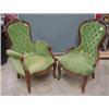 Image 1 : Pair of Victorian Style Chairs...