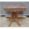 Image 1 : Eastlake Walnut Lamp Table...