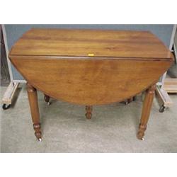 Walnut Drop Leaf Table...