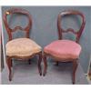 Image 1 : Pair of Victorian Style Chairs...