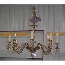 Bronze Eight Arm Chandelier...