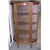 Image 1 : New Oak China Cabinet...