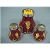 Image 1 : Ruby "Thistle" Shaker Set...