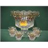 Image 1 : 5 1/2"H Child's Punch Bowl...