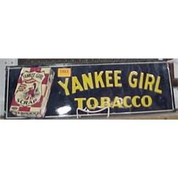 6 1/2"H x 20"L "Yankee Girl" Sign...