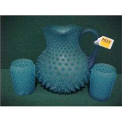 8" Satin Hobnail Pitcher...