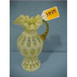 6 1/2" Fenton Opalescent Ewer...