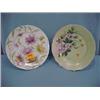Image 1 : Two 9 1/2" Hand Painted Plates...