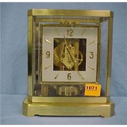 9 1/2 H LeCoultres Clock...