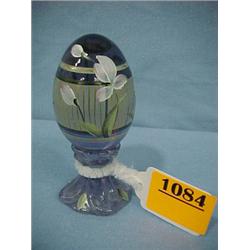 4  Fenton Hand Painted Egg...