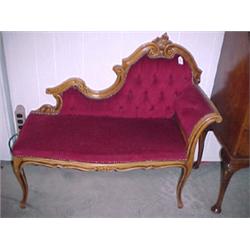 Diminutive Victorian Style Settee...