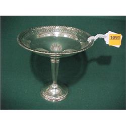 6 1/2"H Sterling Comport...