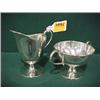 Image 1 : Silver Plated Creamer and Sugar...