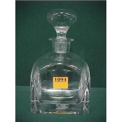 9 1/2  Crystal Decanter...