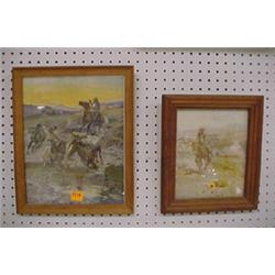 Two 1940's C.M. Russell Prints...