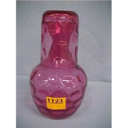 7 1/2"H Cranberry Tumble Up Set...